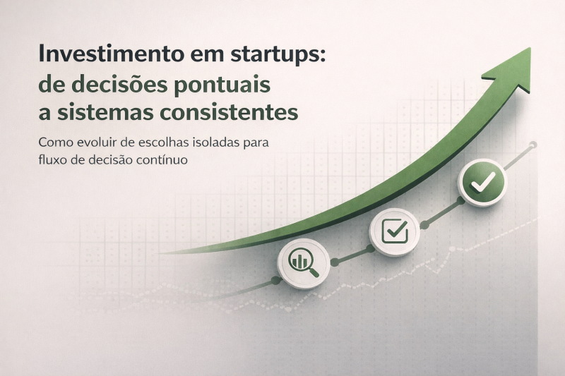 Investimento em startups: de decis�es pontuais a sistemas consistentes